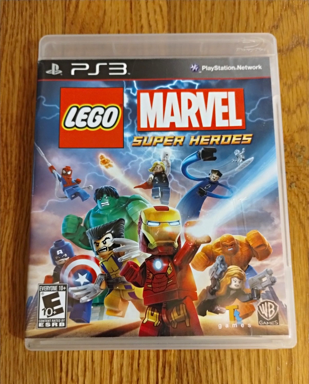 LEGO Marvel Super Heroes (PS3) 2013 E10+ Multiplayer Action Adventure CIB